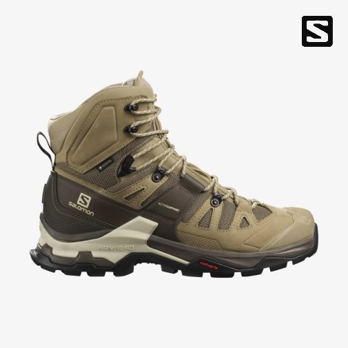 Botas Caminhada Salomon Quest 4 GTX Masculino Verde Oliva | PT M29708